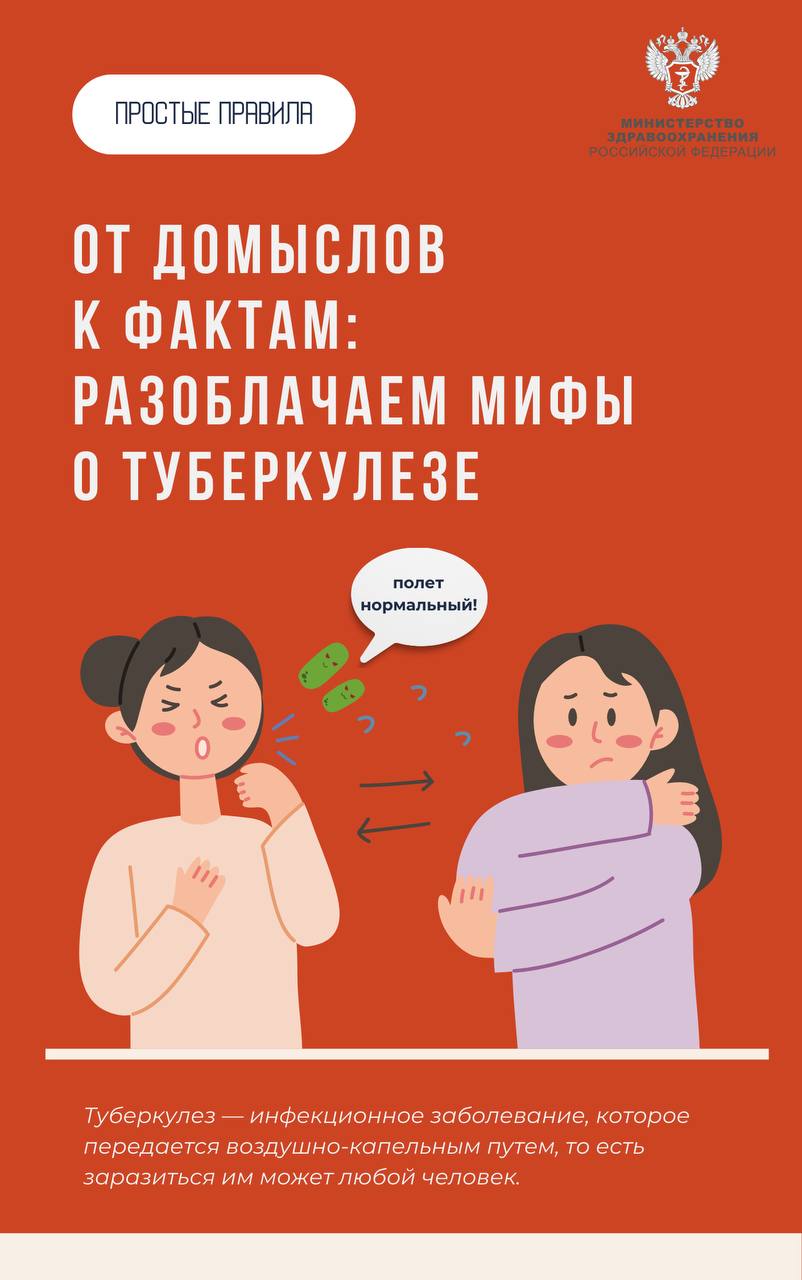 От домыслов к фактам: разоблачаем мифы о туберкулезе.
