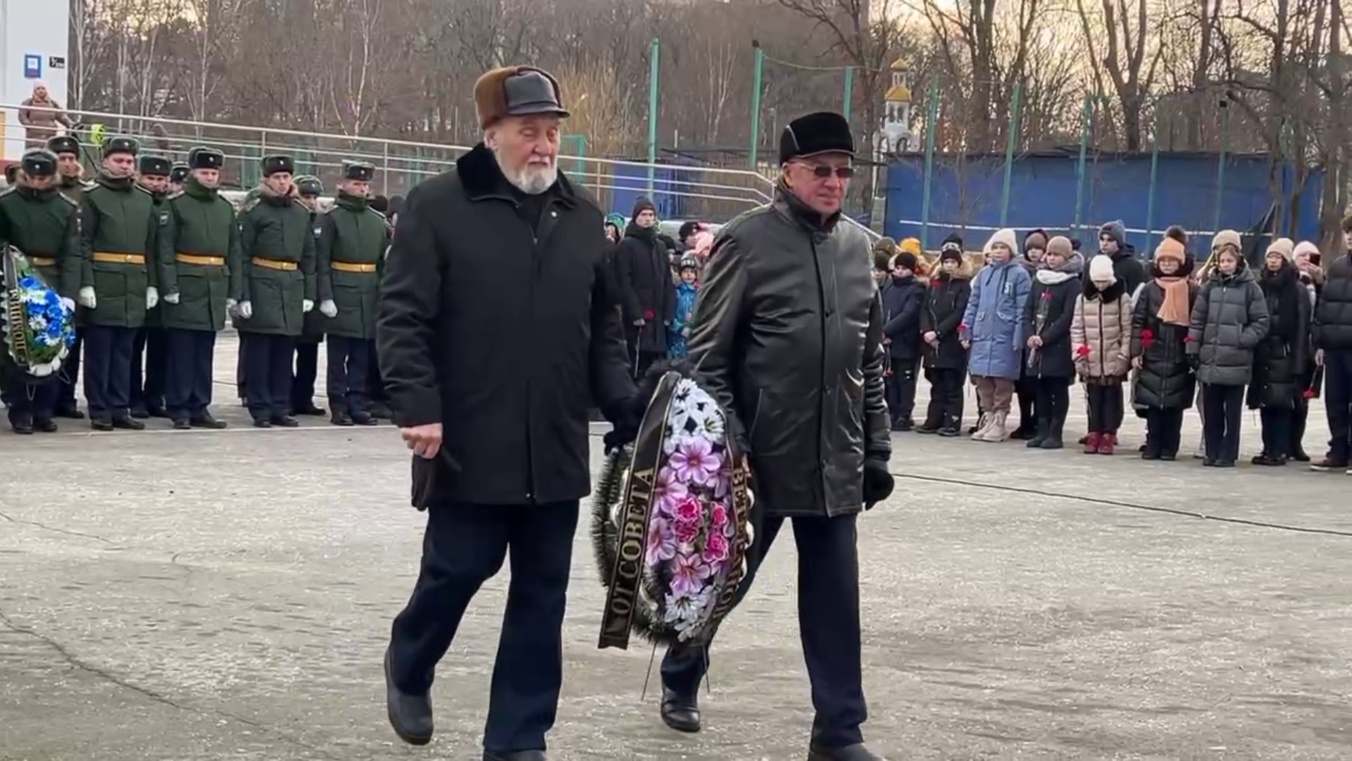 День Неизвестного солдата в Фокино.